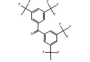 3,3',5,5'-Tetrakis(trifluoromethyl)benzophenone structure, CAS 175136-66-0
