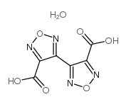 3,3'-Dicarboxy-4,4'-difurazan hydrate structure, CAS 306935-61-5
