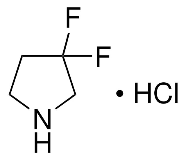 3,3-Difluoropyrrolidine hydrochloride structure, CAS 163457-23-6