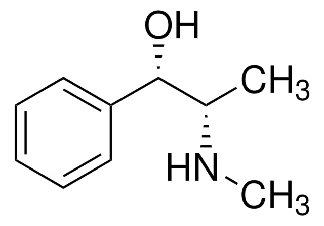 (1S,2S)-(+)-Pseudoephedrine hydrochloride structure, CAS 345-78-8