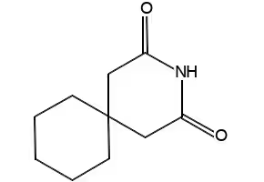 3,3-Pentamethylene glutarimide structure, CAS 1130-32-1