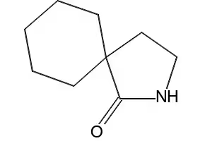 3,3-Pentamethylene-2-pyrrolidinone structure, CAS 1005-85-2
