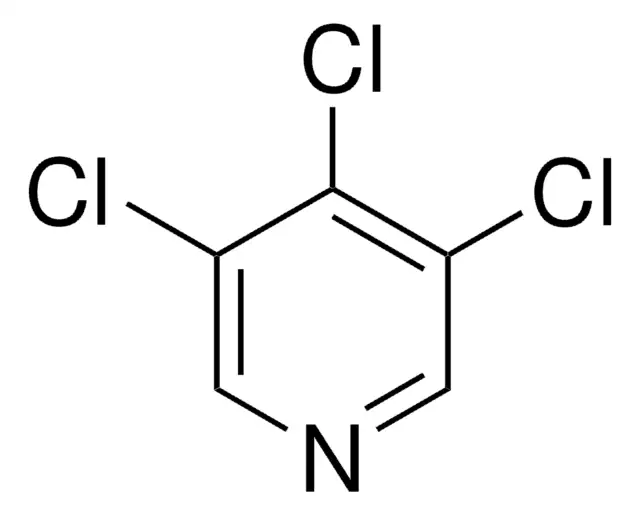 3,4,5-Trichloropyridine structure, CAS 33216-52-3