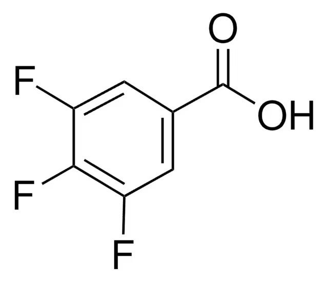 3,4,5-Trifluorobenzoic acid structure, CAS 121602-93-5