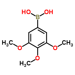 3,4,5-Trimethoxyphenylboronic acid structure, CAS 182163-96-8