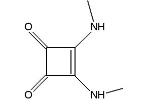 3,4-Bis(1-methylhydrazino)cyclobut-3-ene-1,2-dione structure, CAS 50376-99-3