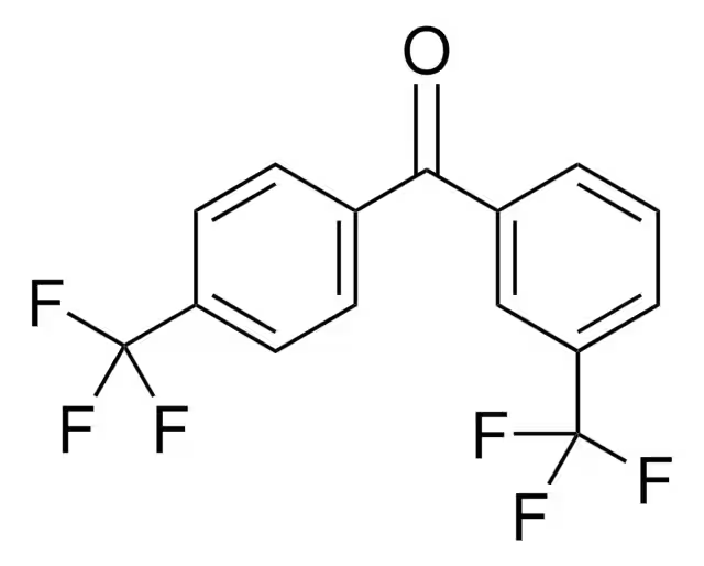 3,4'-Bis(trifluoromethyl)benzophenone structure, CAS 21084-22-0