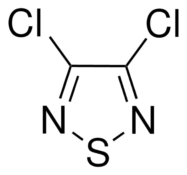3,4-Dichloro-1,2,5-thiadiazole structure, CAS 5728-20-1