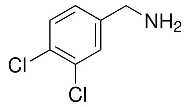 3,4-Dichlorobenzylamine structure, CAS 102-49-8