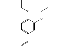 3,4-Diethoxybenzaldehyde structure, CAS 2029-94-9