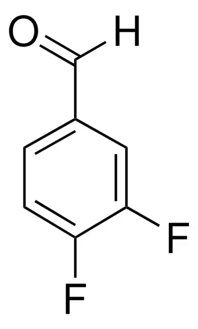 3,4-Difluorobenzaldehyde structure, CAS 34036-07-2