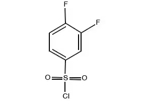 3,4-Difluorobenzenesulphonyl chloride structure, CAS 145758-05-0