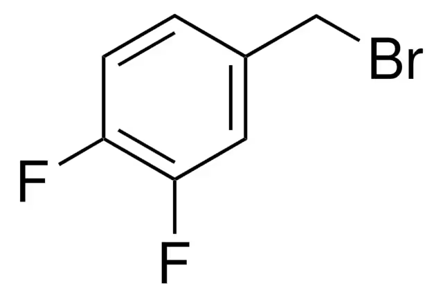 3,4-Difluorobenzylbromide structure, CAS 85118-01-0
