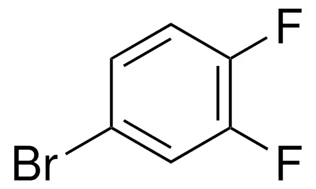 3,4-Difluorobromobenzene structure, CAS 348-61-8