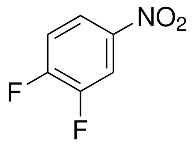 3,4-Difluoronitrobenzene structure, CAS 369-34-6