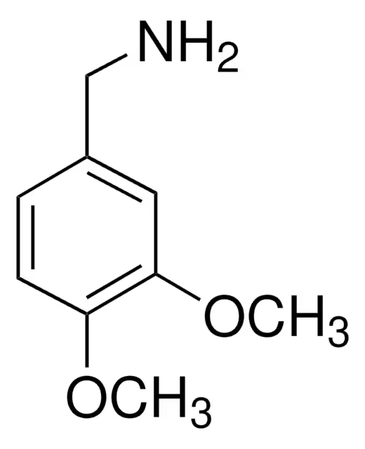 3,4-Dimethoxybenzylamine structure, CAS 5763-61-1