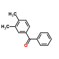 3,4-Dimethylbenzophenone structure, CAS 2571-39-3