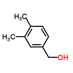 3,4-Dimethylbenzyl alcohol structure, CAS 6966-10-5