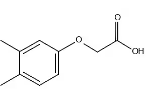 3,4-Dimethylphenoxyacetic acid structure, CAS 13335-73-4