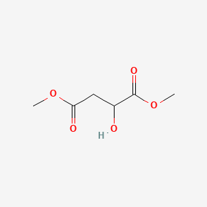 DL-Malic acid dimethyl ester structure, CAS 38115-87-6