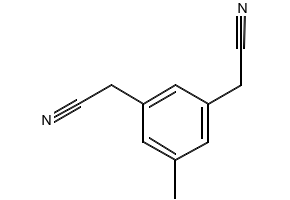 3,5-Bis(cyanomethyl)toluene structure, CAS 120511-74-2
