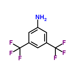 3,5-Bis(trifluoromethyl)aniline structure, CAS 328-74-5