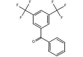 3,5-Bis(trifluoromethyl)benzophenone structure, CAS 21221-93-2