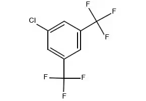 3,5-Bis(trifluoromethyl)chlorobenzene structure, CAS 328-72-3