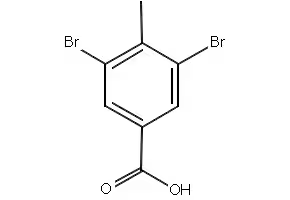 3,5-Dibromo-4-methylbenzoic acid structure, CAS 67973-32-4