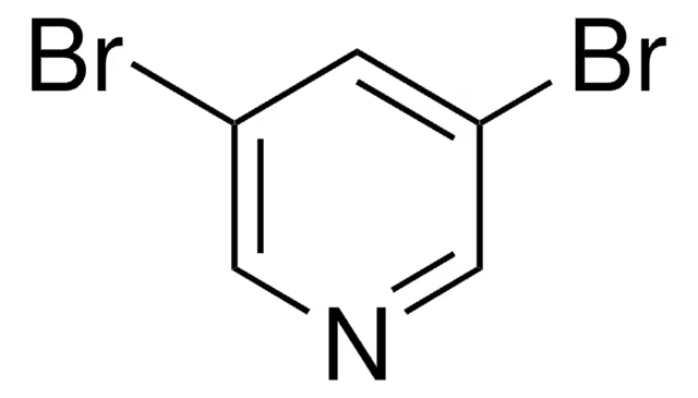 3,5-Dibromopyridine structure, CAS 625-92-3