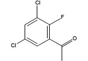 3',5'-Dichloro-2'-fluoroacetophenone structure, CAS 480438-93-5