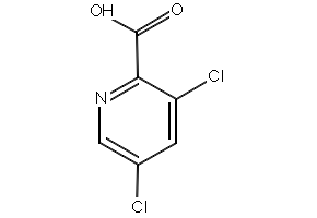 3,5-Dichloro-2-pyridinecarboxylic acid structure, CAS 81719-53-1