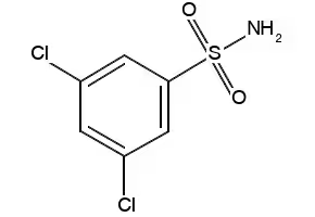 3,5-Dichlorobenzenesulphonamide structure, CAS 19797-32-1