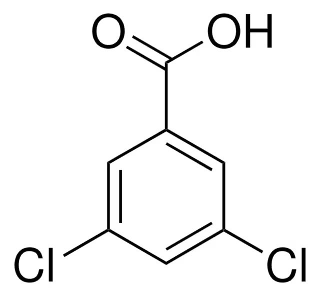 3,5-Dichlorobenzoic acid structure, CAS 51-36-5