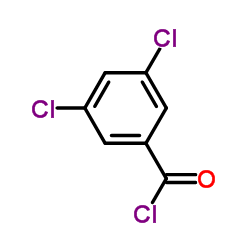 3,5-Dichlorobenzoyl chloride structure, CAS 2905-62-6