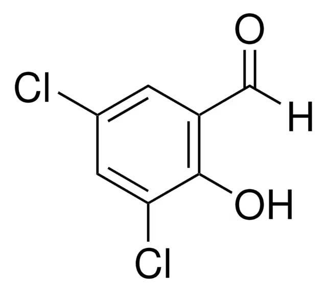 3,5-Dichlorosalicylaldehyde structure, CAS 90-60-8