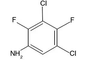 3,5-Difluoroaniline structure, CAS 372-39-4