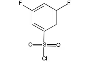 3,5-Difluorobenzenesulphonyl chloride structure, CAS 210532-25-5
