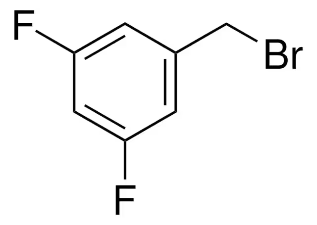 3,5-Difluorobenzylbromide structure, CAS 141776-91-2