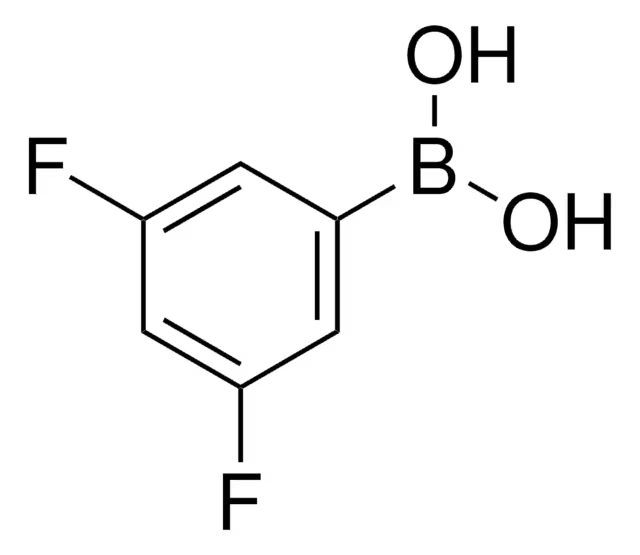 3,5-Difluorophenylboronic acid structure, CAS 156545-07-2