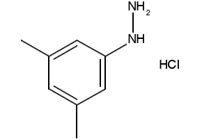 3,5-Dimethylphenylhydrazine hydrochloride structure, CAS 60481-36-9