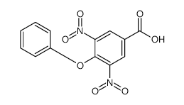 3,5-Dinitro-4-phenoxybenzoic acid structure, CAS 35138-18-2