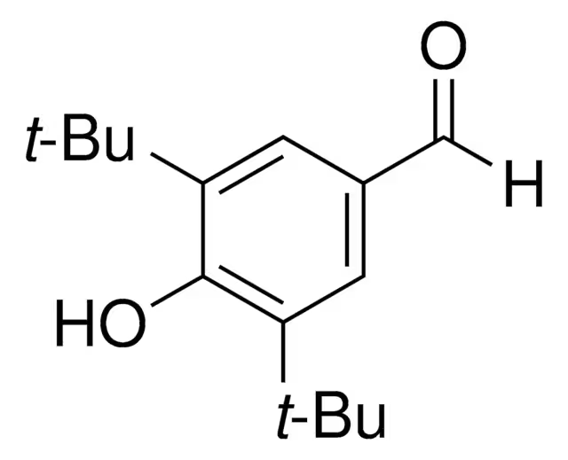 3,5-Di-tert-butyl-4-hydroxybenzaldehyde structure, CAS 1620-98-0