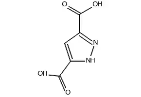 3,5-Pyrazoledicarboxylic acid structure, CAS 3112-31-0