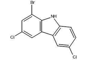 3,6-Dichlorocarbazole structure, CAS 5599-71-3
