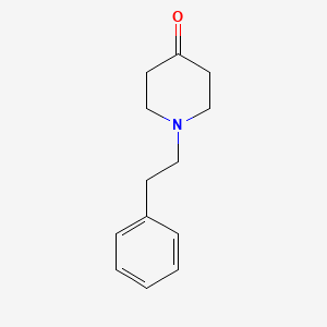 N-(2-Phenylethyl)-4-piperidone structure, CAS 39742-60-4