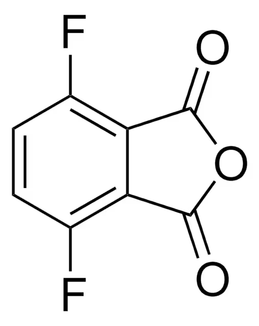 3,6-Difluorophthalic anhydride structure, CAS 652-40-4