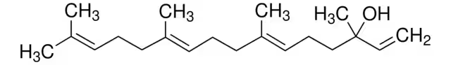 3,7,11,15-Tetramethyl-1,6,10,14-hexadecatetraen-3-ol structure, CAS 1113-21-9