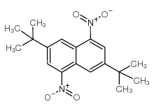 3,7-Di-tert-butyl-1,5-dinitronaphthalene structure, CAS 20870-37-5
