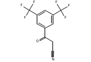 3-[3,5-Bis(trifluoromethyl)phenyl]acrylonitrile structure, CAS 175136-63-7